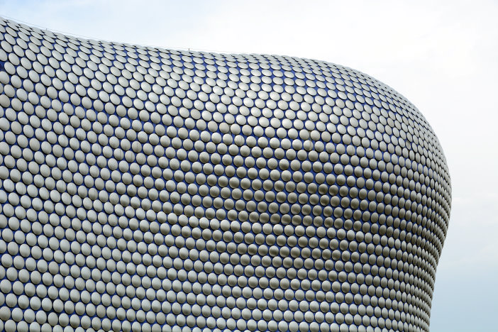 Die Aussenhülle vom Bull-Ring-Gebäude Die Aussenhülle vom Bull-Ring-Gebäude