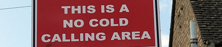 Bild: Cold Caller sind Hausierer Bild: Cold Caller sind Hausierer