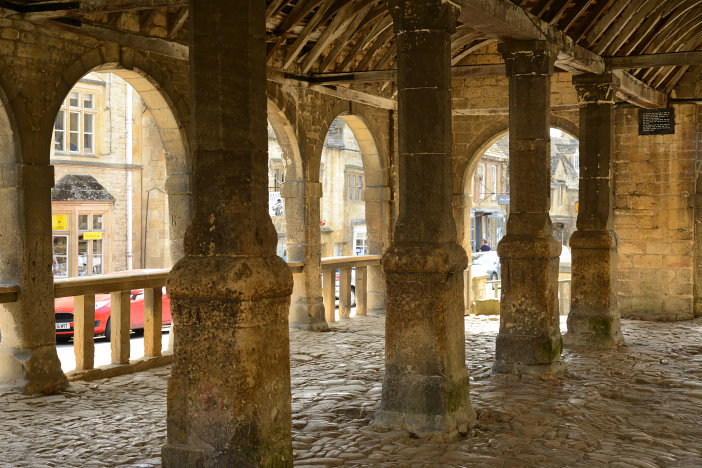 Die alte Markthalle in Chipping Campden Die alte Markthalle in Chipping Campden