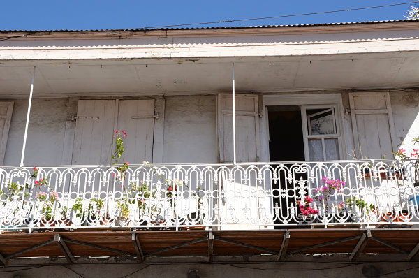 Ein typischer Balkon Ein typischer Balkon