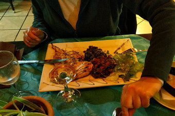 Bild: Escalope de Poulet mit Gemüse Bild: Escalope de Poulet mit Gemüse