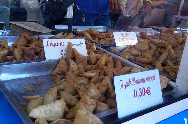 Auf dem Markt in St.Leu Auf dem Markt in St.Leu