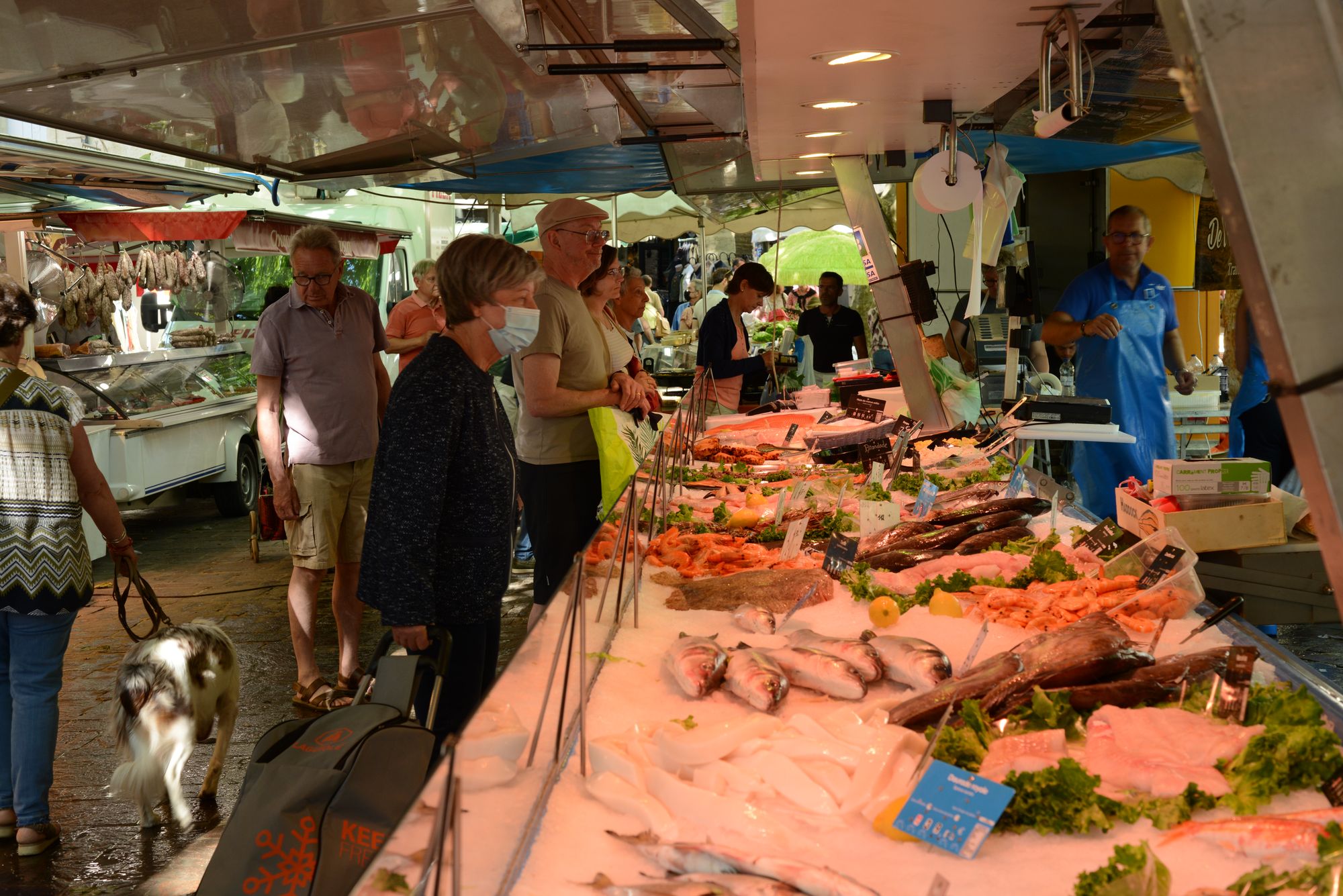 Fisch darf natürlich nicht fehlen Fisch darf natürlich nicht fehlen