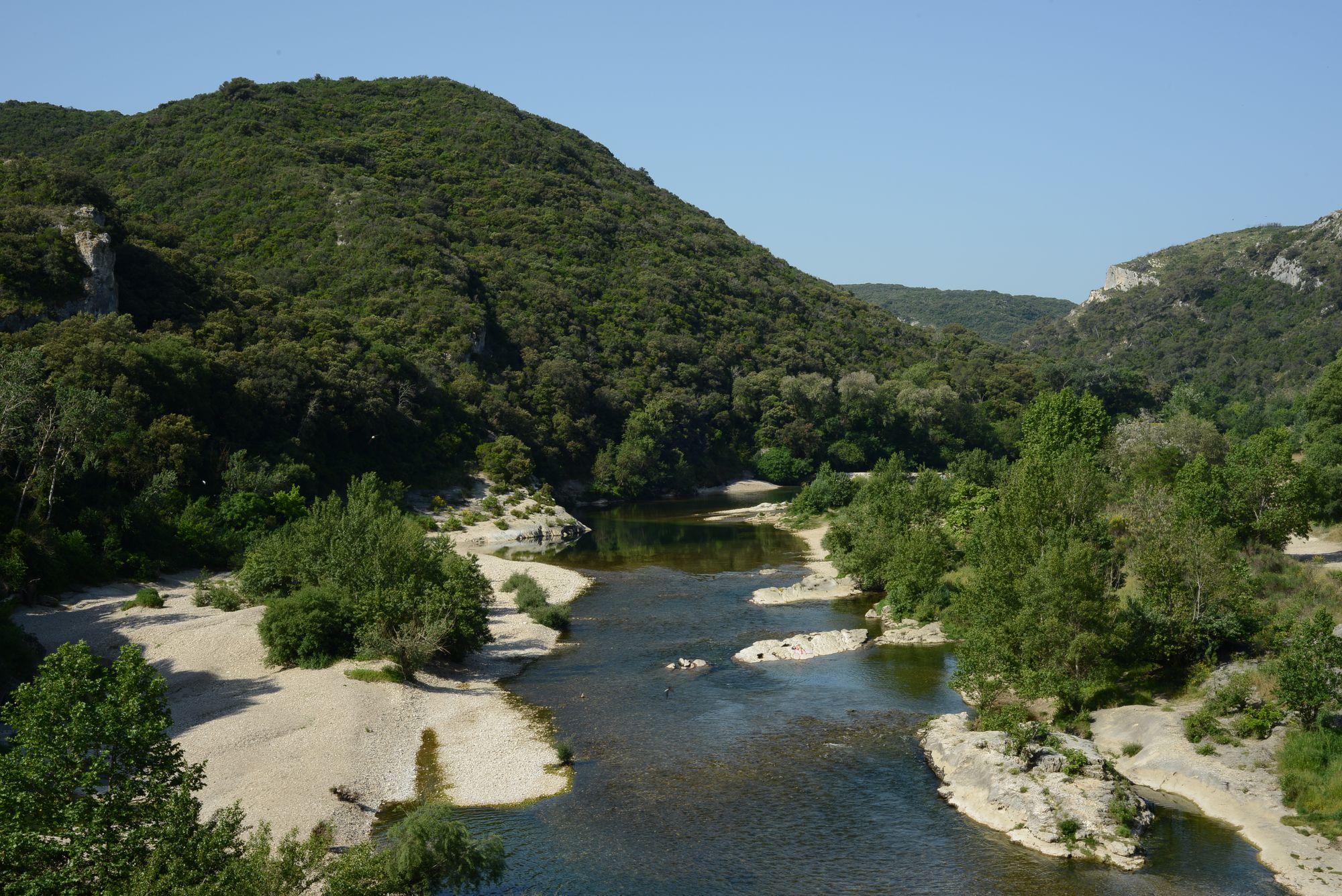 Der Gardon bei Collias Der Gardon bei Collias