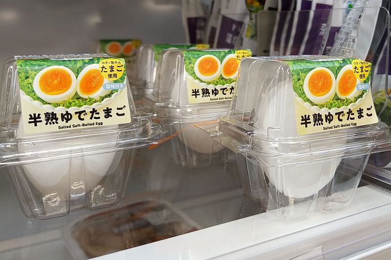 Notfalls halt ein verpacktes, gesalzenes, gekochtes Ei Notfalls halt ein verpacktes, gesalzenes, gekochtes Ei