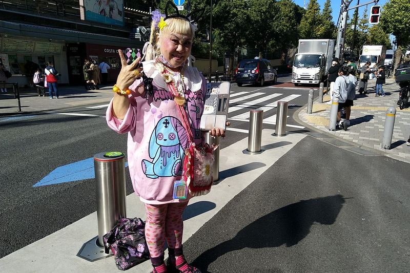 Am Eingang zur Takeshita Street Am Eingang zur Takeshita Street
