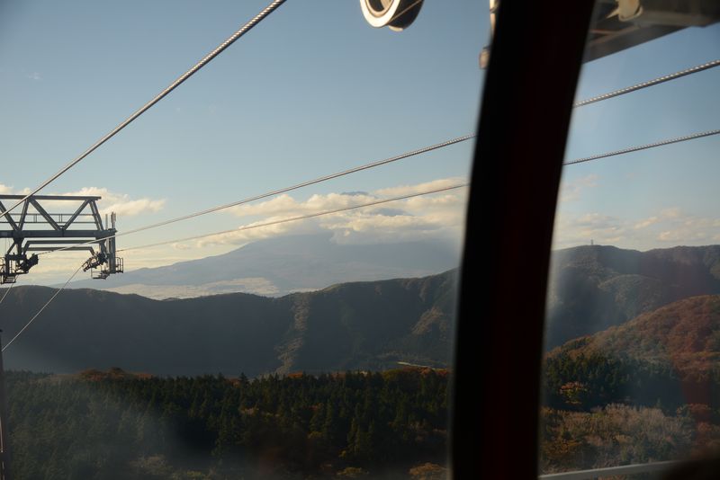 auf der anderen Seite thront der Fuji auf der anderen Seite thront der Fuji