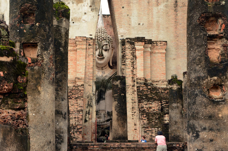 Im 'Historical Park' von  Sukhothai