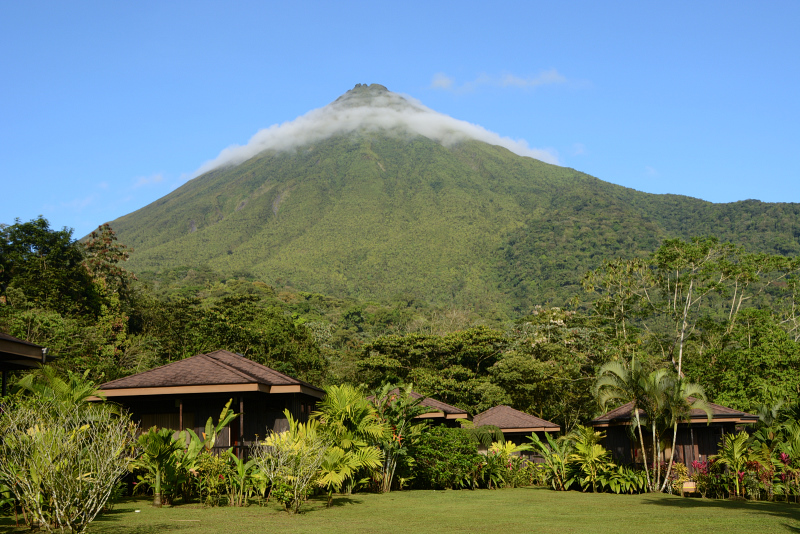Arenal mit Sahnehäubchen Arenal mit Sahnehäubchen