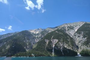Achensee aus dem Auto raus Achensee aus dem Auto raus