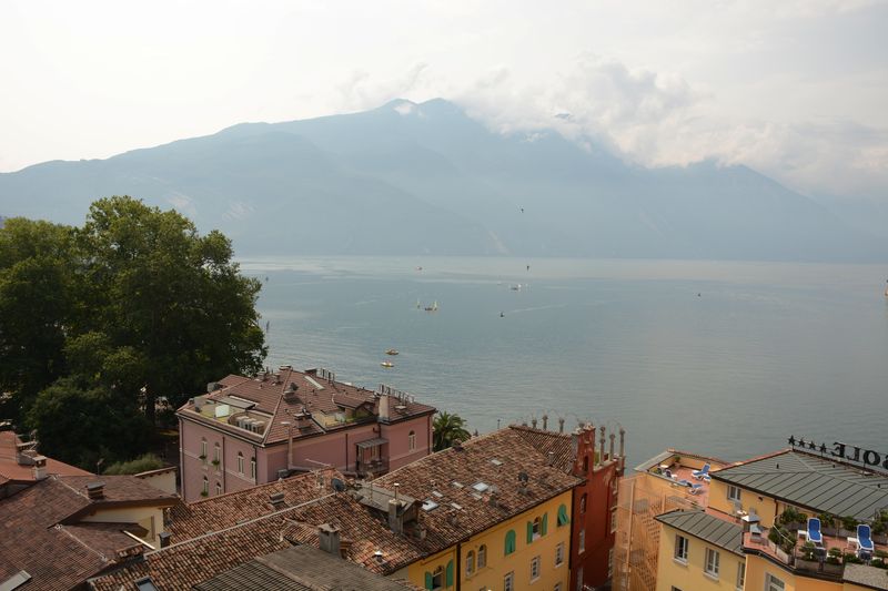 Blick nach Süden über den See Blick nach Süden über den See