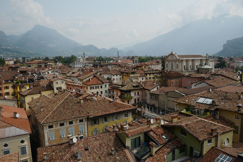 Blick über Riva del Garda Blick über Riva del Garda