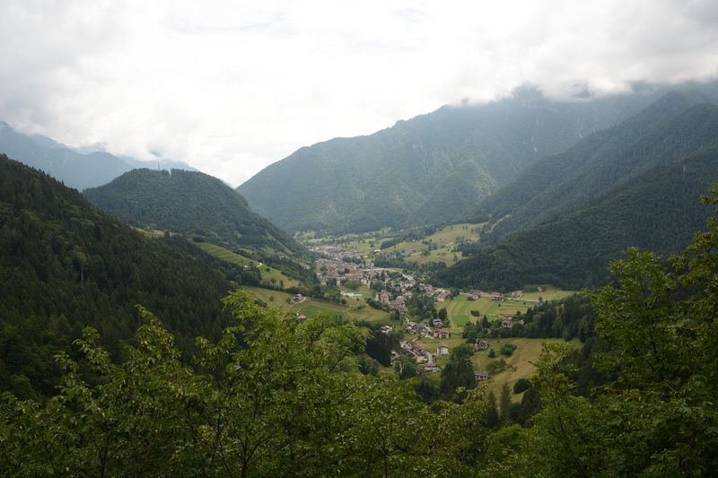 Blick auf Tiarno di Sotta Blick auf Tiarno di Sotta
