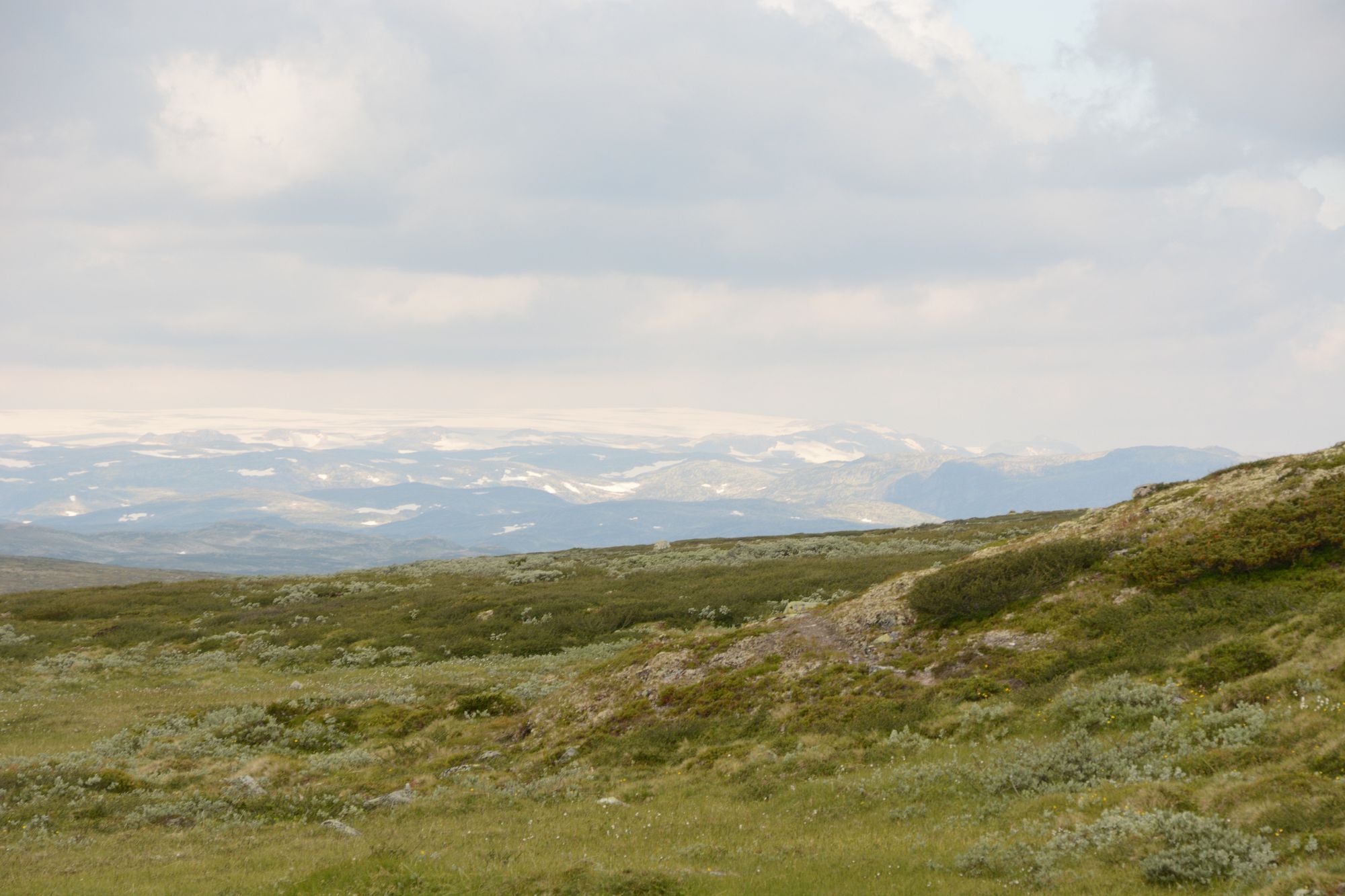 Blick in den Blick in den Hallingskarvet-Nationalpark Blick in den Blick in den Hallingskarvet-Nationalpark