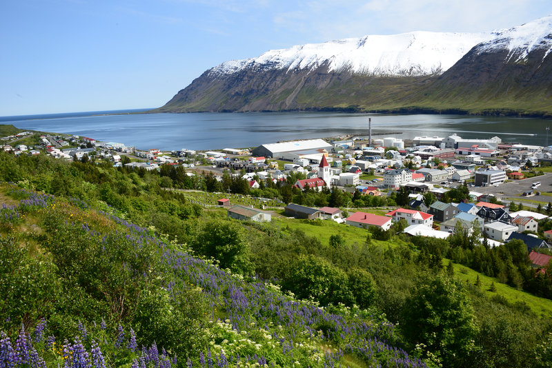 Blick auf Siglufjörður Blick auf Siglufjörður