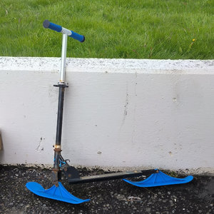Umgebauter Tretroller Umgebauter Tretroller